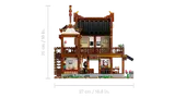 LEGO Ancient Moon-Gazing Inn dimensions.