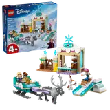 LEGO Frozen box and assembled set.