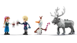 Anna, Kristoff, Olaf, and Sven figures.