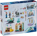 Back of LEGO Frozen set box.