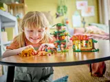Child playing with Antonio's Animal Sanctuary set.
