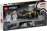 Back of LEGO APXGP race car box.