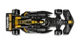 Top-down view of APXGP race car.
