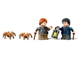 Harry and Ron minifigures with small spiders.