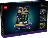 LEGO Pinball Machine box, rear.