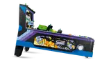 Pinball machine side profile.