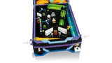 Lower playfield interactive elements.