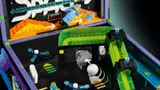 Upper playfield features.