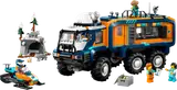 Arctic Explorer Science Lab Truck set with vehicles and figures.