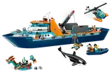Arctic Explorer Ship deployment in action.