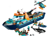 LEGO City Arctic Explorer Ship with all components.