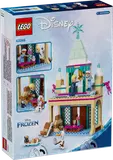 Back of the LEGO Arendelle Frozen Castle box.