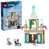LEGO Arendelle Frozen Castle set with its box.