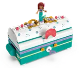 Closed Ariel's Treasure Chest with Ariel on lid.