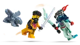 Minifigure battle, Arin vs. Wolf Mask.