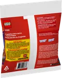 Back of Ninjago polybag with product info and LEGOLAND offer.