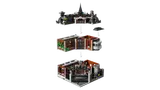 Exploded view of Arkham Asylum.