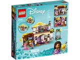 Asha's Cottage LEGO box back.