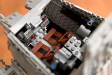 LEGO AT-ST cockpit interior.