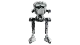 Front view of LEGO AT-ST.
