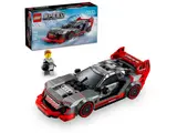 LEGO Audi S1 e-tron quattro set with box and minifigure.