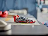 LEGO Audi S1 e-tron quattro on a table.
