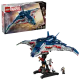 Quinjet set with packaging.