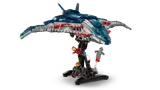 Quinjet diorama from front.
