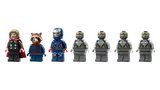 LEGO Marvel minifigure collection.