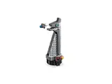 Elevated view of LEGO Avengers Tower details.