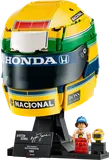 Senna Helmet display with minifig