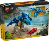 Back of LEGO Pteranodon box.
