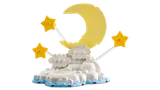 LEGO cloud and moon base.