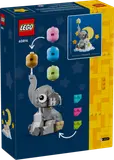 LEGO 40814 box back with dimensions.