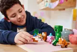 Child Playing with LEGO