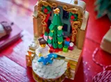 LEGO Ballerina & Nutcracker Scene, top-down view.