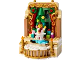 LEGO Ballerina & Nutcracker Scene, front view.
