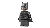 Close-up of Batman minifigure.