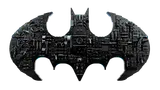 Detailed LEGO Batman Logo build.