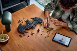 Hands-on LEGO Batman build session.