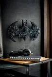 LEGO Batman Logo as wall decor.