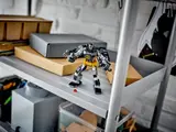 Batman Mech on display shelf.
