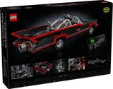 Batmobile box back with features.