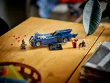Completed Batmobile on display.