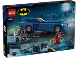 Back of the Batmobile box, features highlighted.