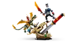 Another view of Ninjago battle.