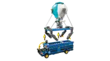 Battle Bus parts separating.
