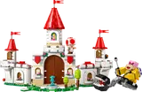 Peach's Castle with Roy, Chain Chomp, Toad, and Peach.