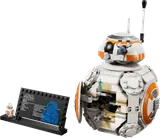 BB-8 with open panel and info plaque.