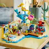 Beach Amusement Park set on display.